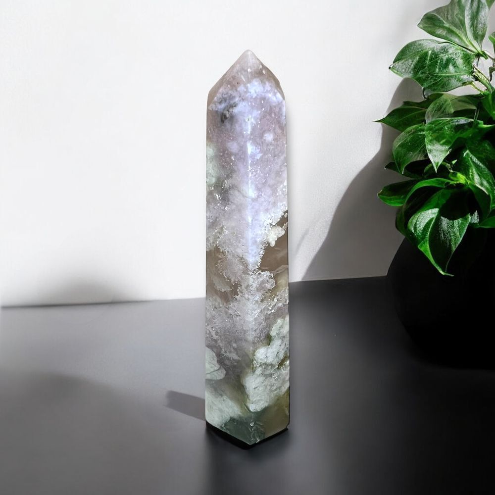 Pink Amethyst Flower Agate